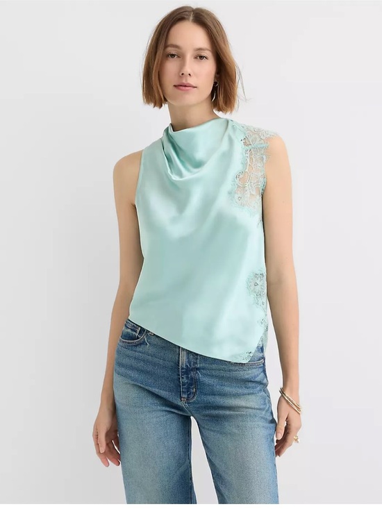 LOFT Tops - NWT Loft Lace top size large